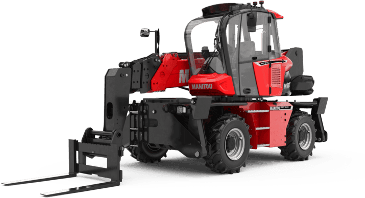 Manitou MRT 1845, stivuitor telescopic rotativ cu furci