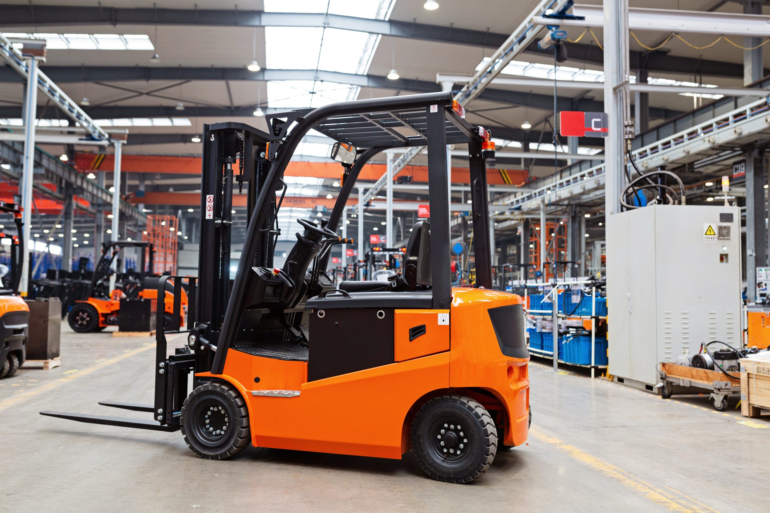 Types of forklifts - Operations in Constanta 