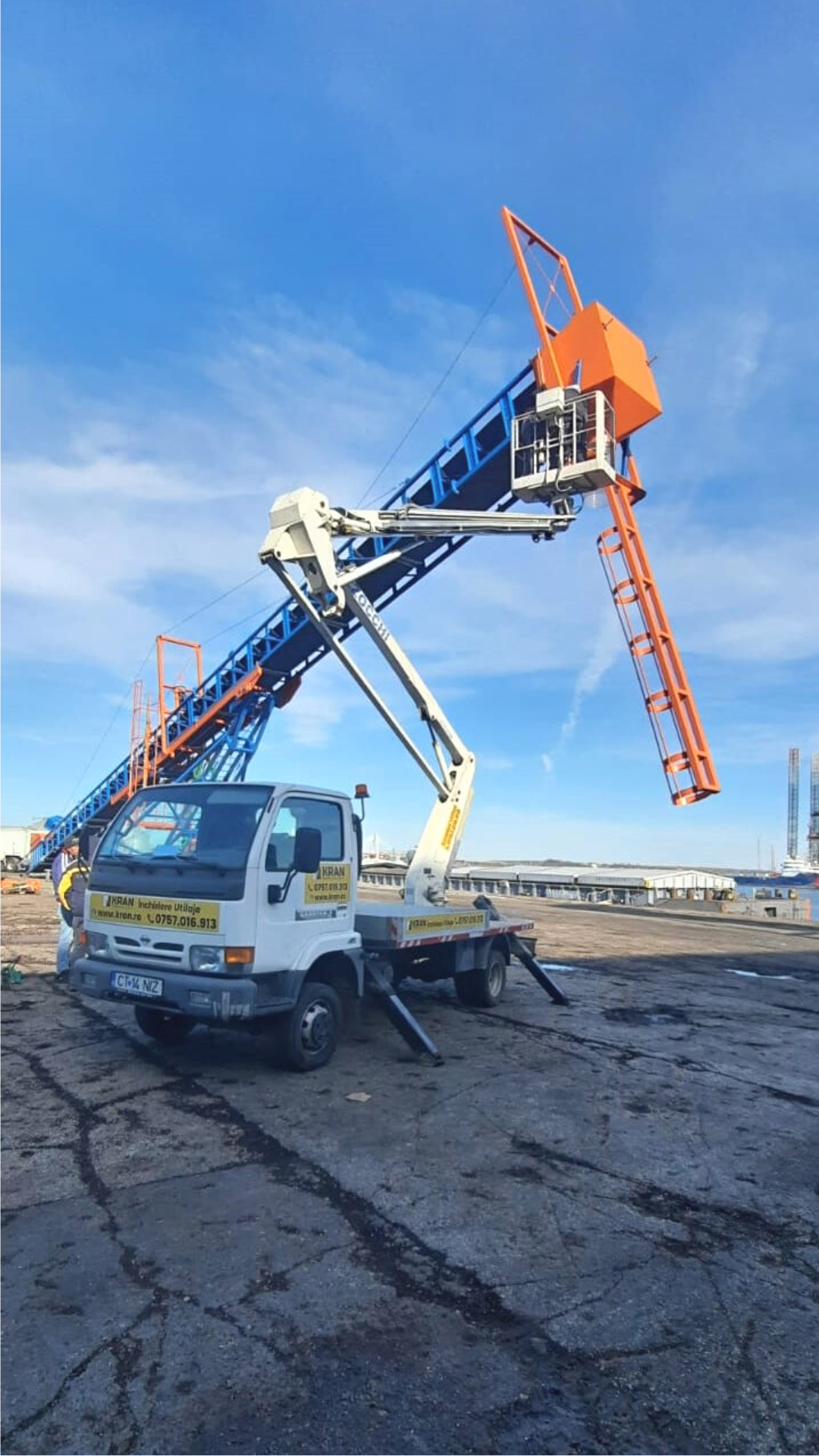 Truck-Mounted Boom Lift Rental for Aerial Works