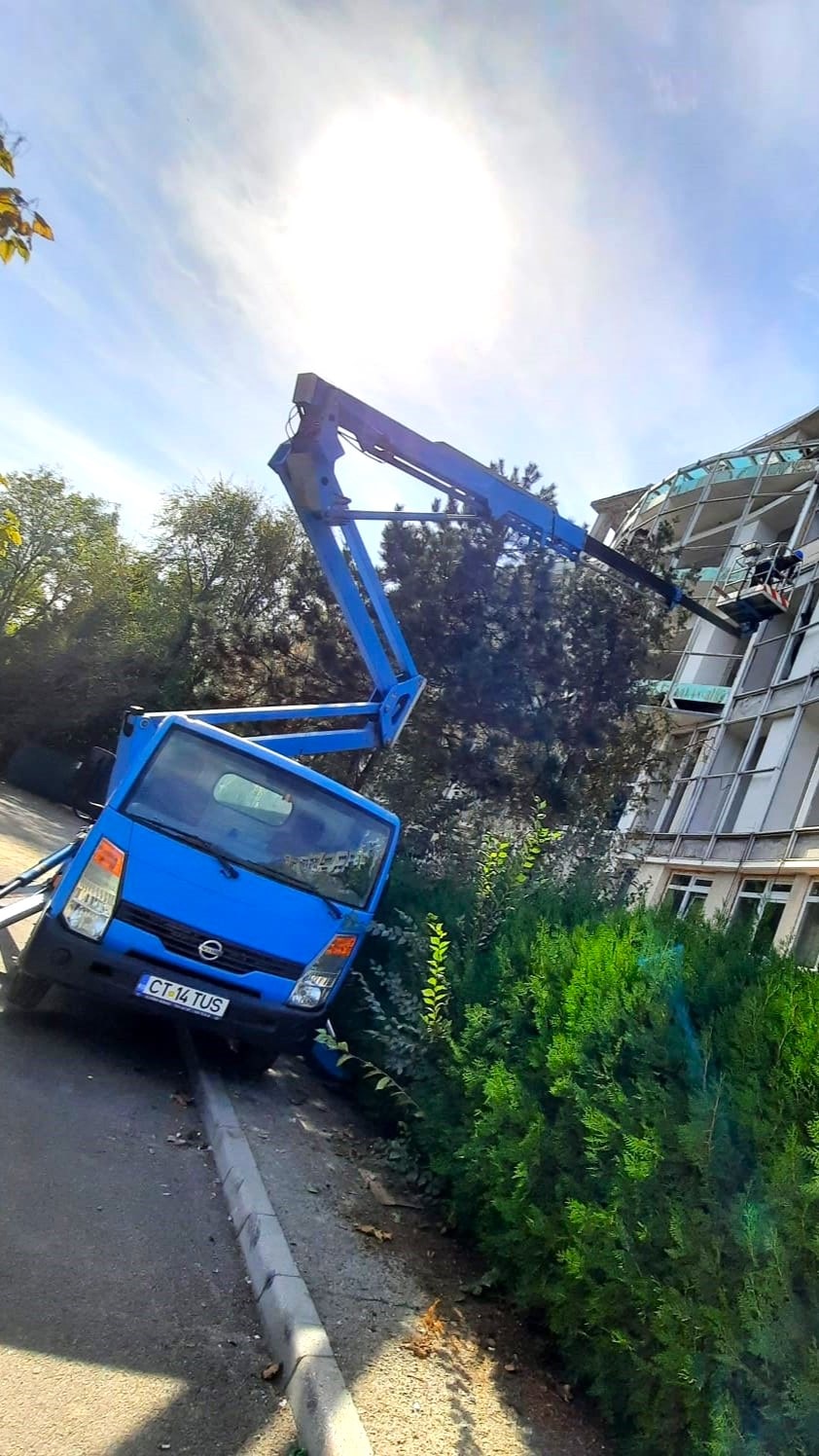 Renovation Work using an Aerial Working Platform