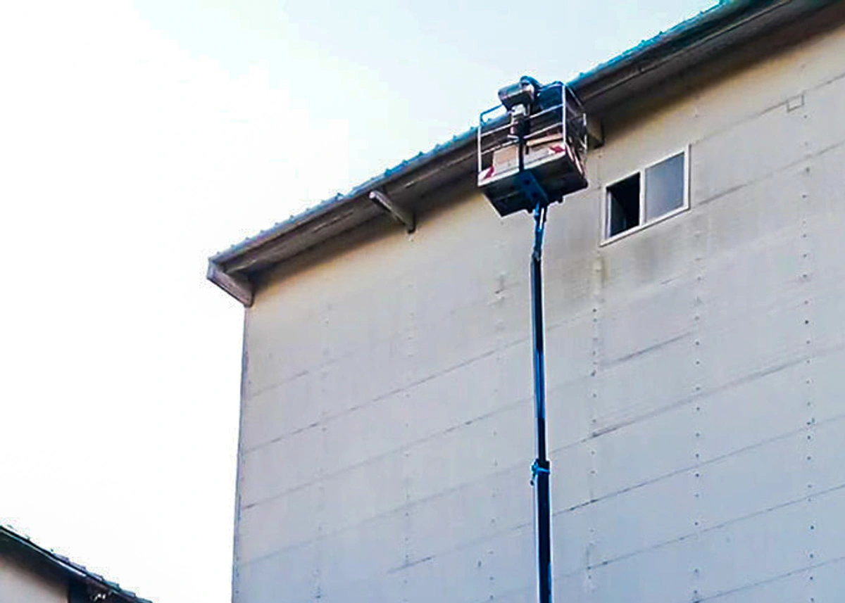 Aerial Platform Rental – Photovoltaic Installation, Lumina