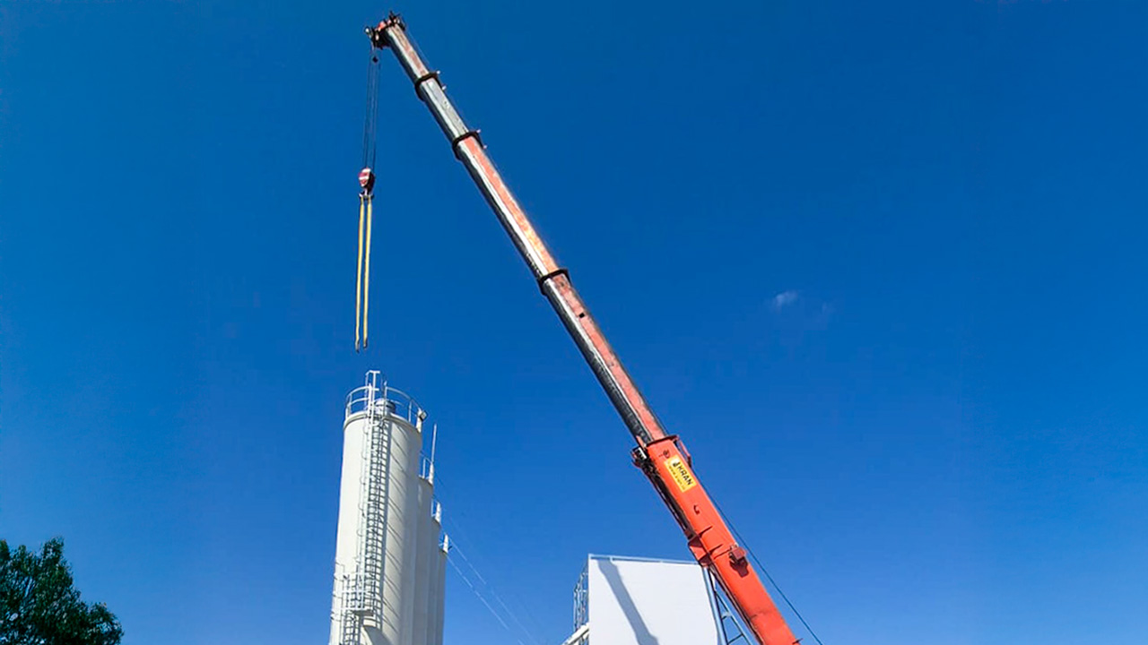 Concrete Mixing Plant Assembly – Mihail Kogălniceanu