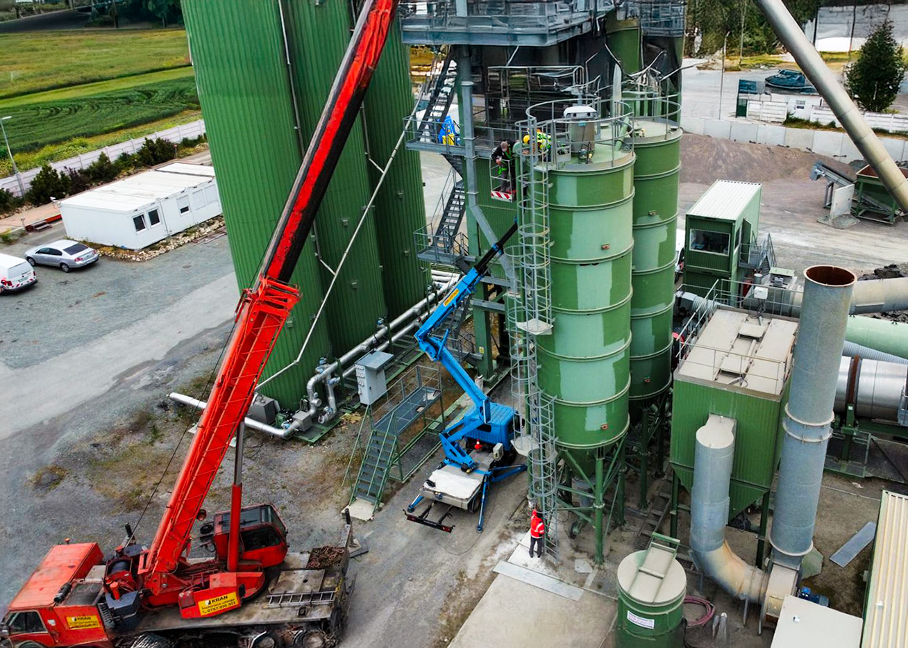Asphalt Plant Dismantling – Cogealac