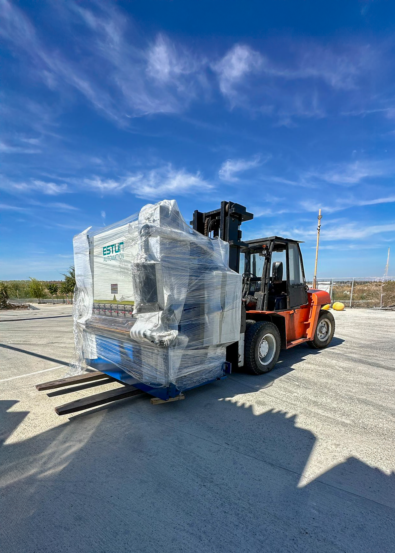 Industrial Equipment Unloading & Handling – Ovidiu, Constanța County